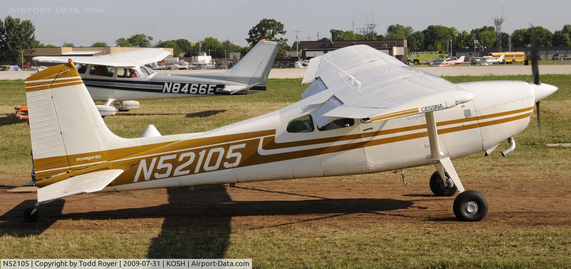 N52105, 1974 Cessna 180J C/N 18052504, EAA AIRVENTURE 2009