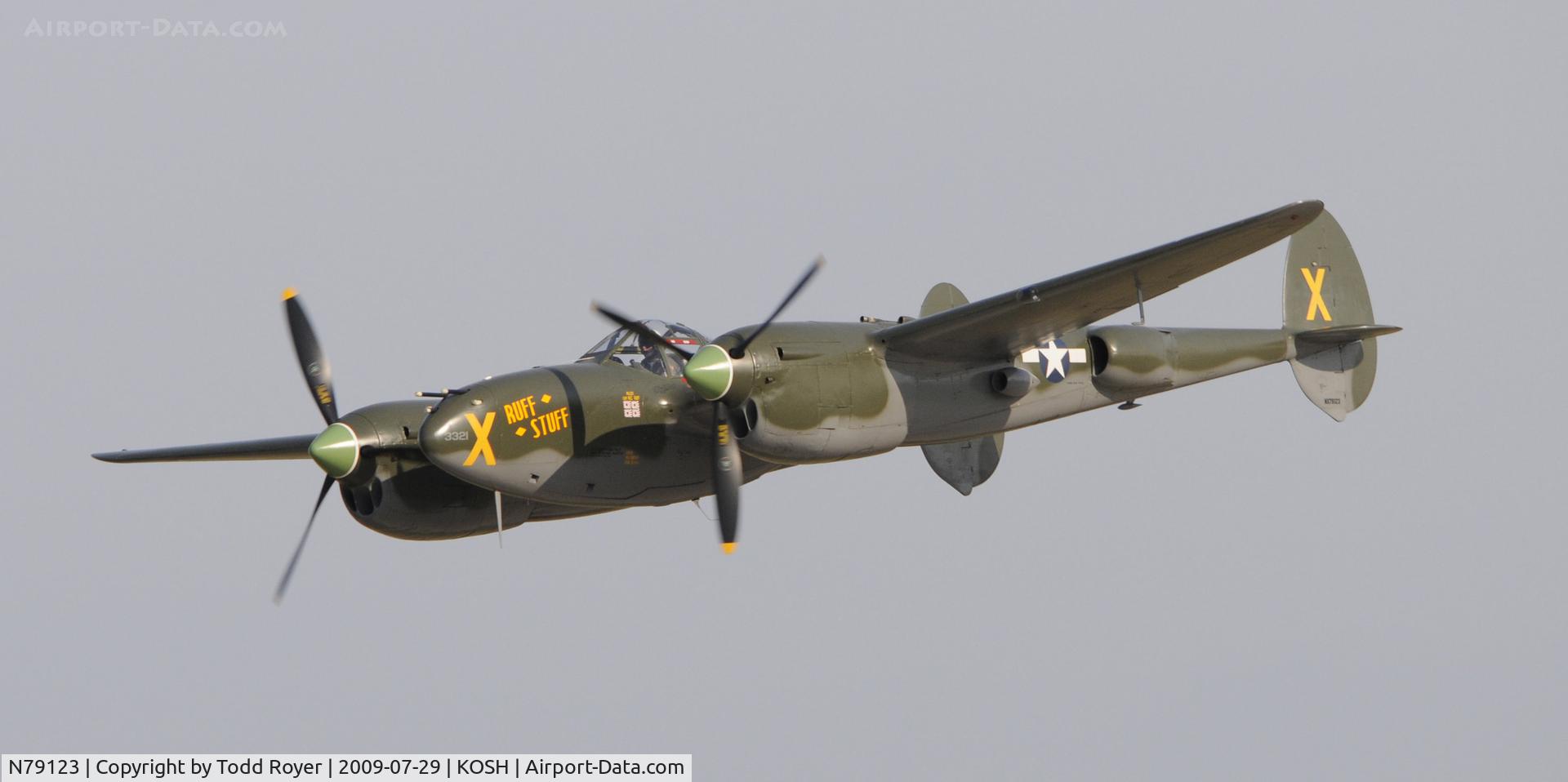 N79123, 1945 Lockheed P-38L-5 Lightning C/N 422-8235, EAA AIRVENTURE 2009