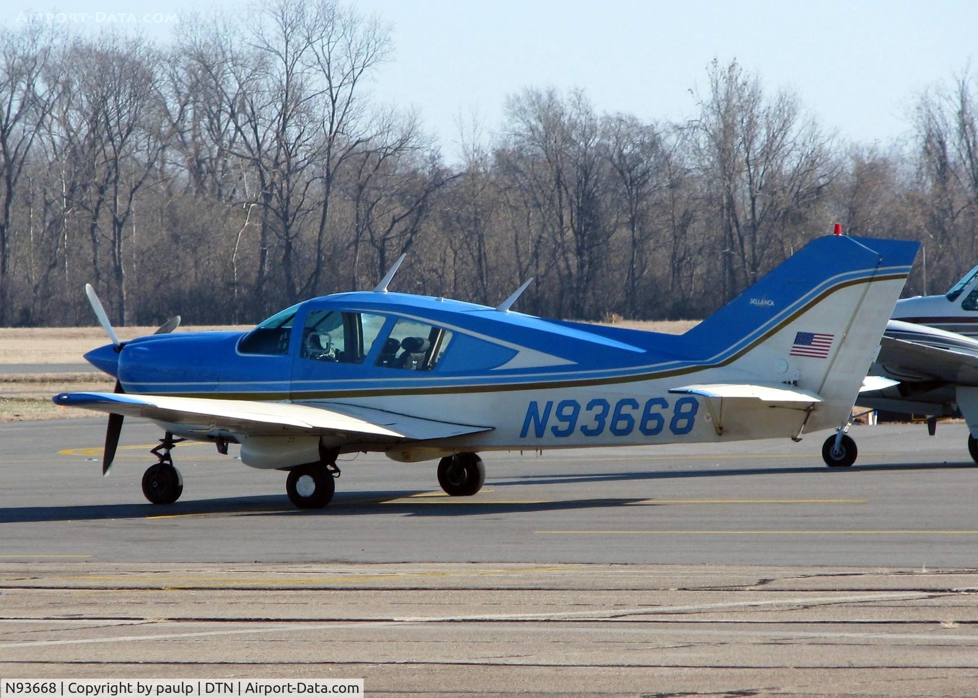 N93668, 1973 Bellanca 17-31A Super Viking C/N 73-32-119, At Downtown Shreveport.