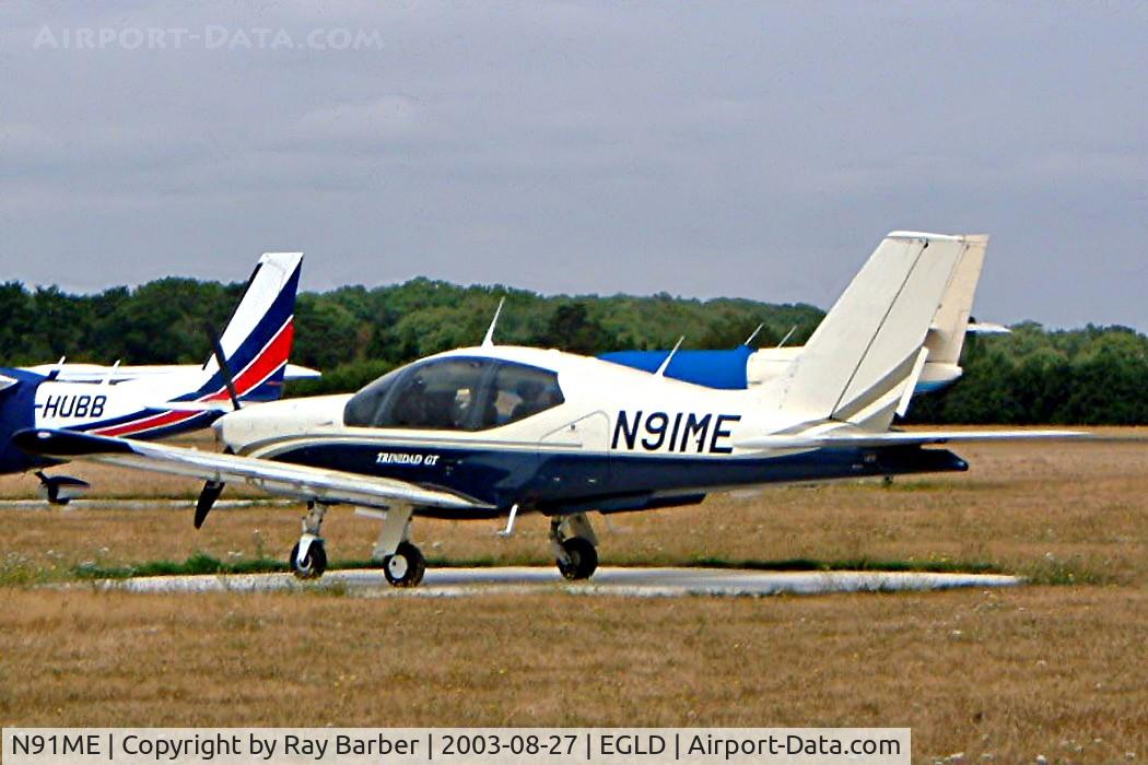 N91ME, Socata TB-20 Trinidad C/N 2152, Seen here at Denham.