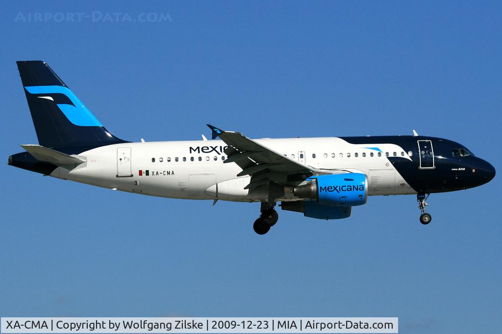XA-CMA, 2003 Airbus A319-112 C/N 2066, visitor