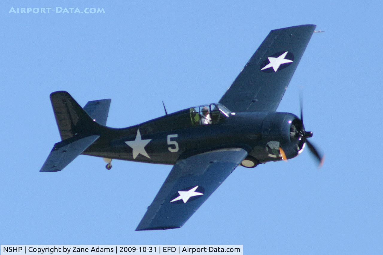 N5HP, 1945 General Motors (Grumman) FM-2 Wildcat C/N 5835, F4F (FM-2) Wildcat at the 2009 Wings over Houston Airshow