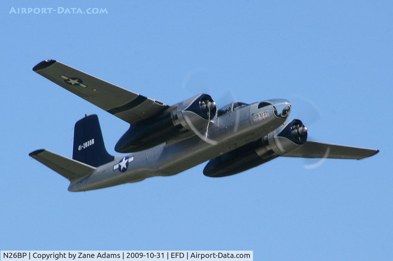 N26BP, 1944 Douglas A-26B Invader Invader C/N 7072, At the Wings Over Houston Airshow