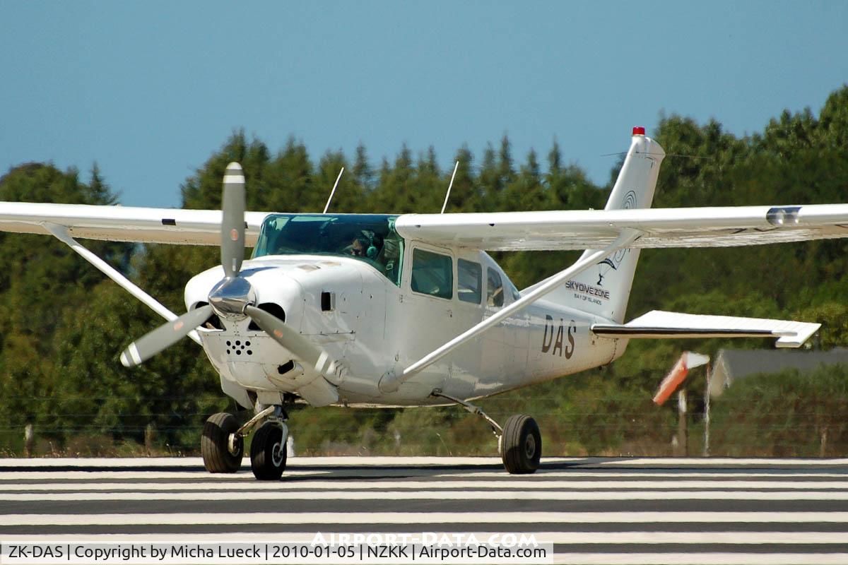 ZK-DAS, 1966 Cessna TU206A Turbo Super Skywagon C/N U206-0554, At Kerikeri / Bay of Islands