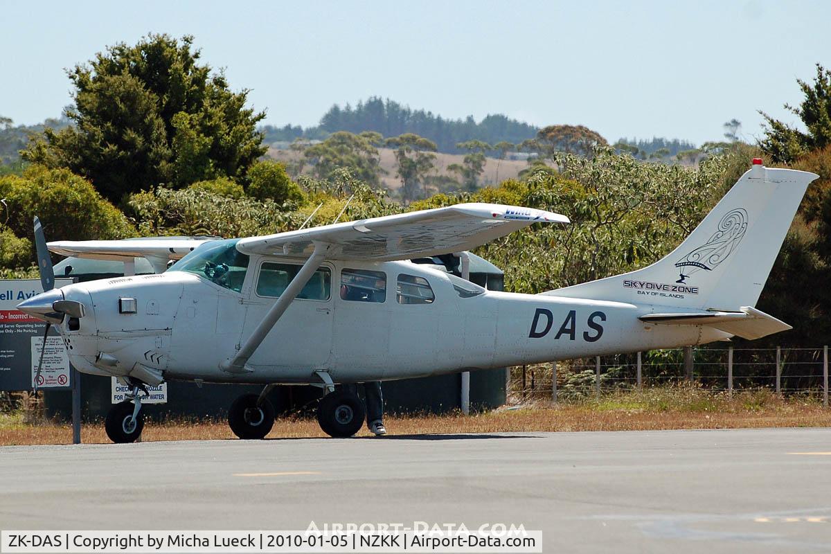 ZK-DAS, 1966 Cessna TU206A Turbo Super Skywagon C/N U206-0554, At Kerikeri / Bay of Islands