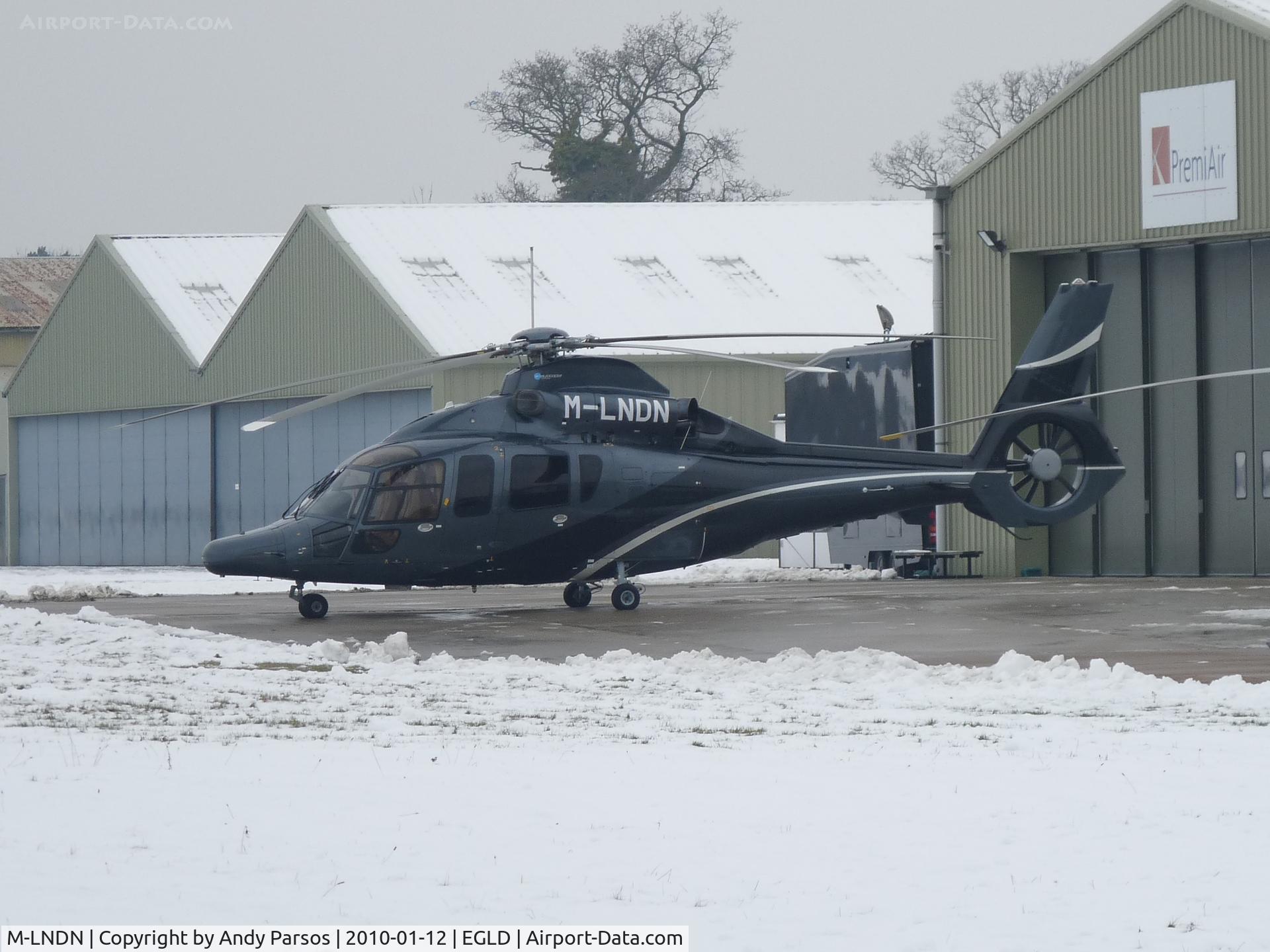M-LNDN, 2008 Eurocopter EC-155B-1 C/N 6834, Manx regitered ec155 in the snow