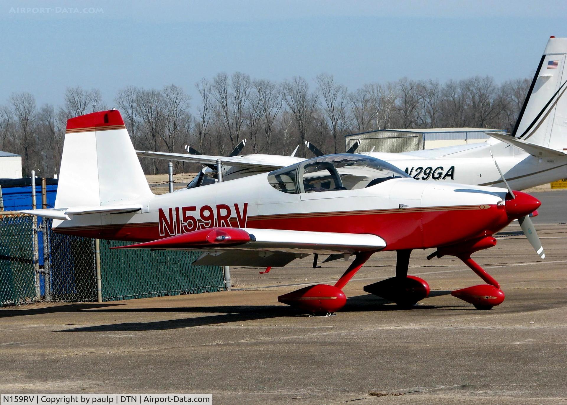 N159RV, 2003 Vans RV-9A C/N 90362, At Downtown Shreveport.