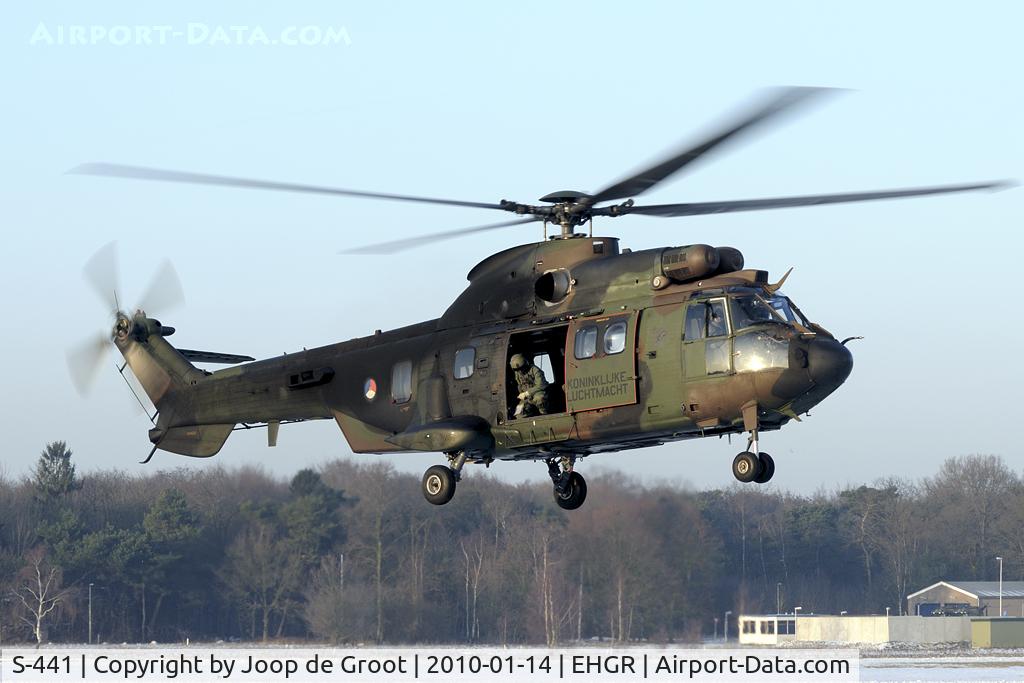 S-441, Eurocopter AS-532U2 Cougar C/N 2441, Dutch Cougar hovering just in front of us. Thanks!
