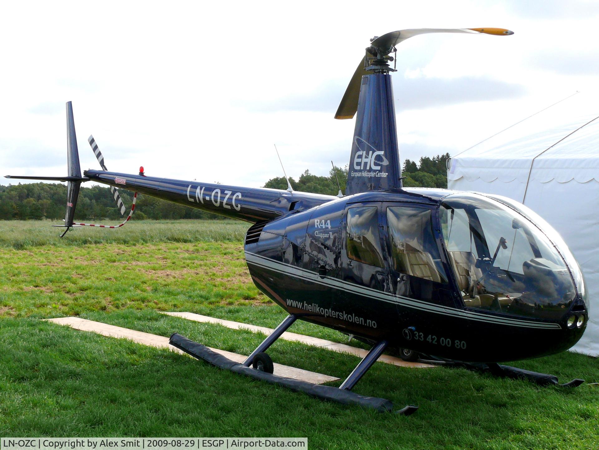 LN-OZC, 2006 Robinson R44 Clipper II C/N 11520, Robinson R44 Raven-II LN-OZC European Helicopter Center