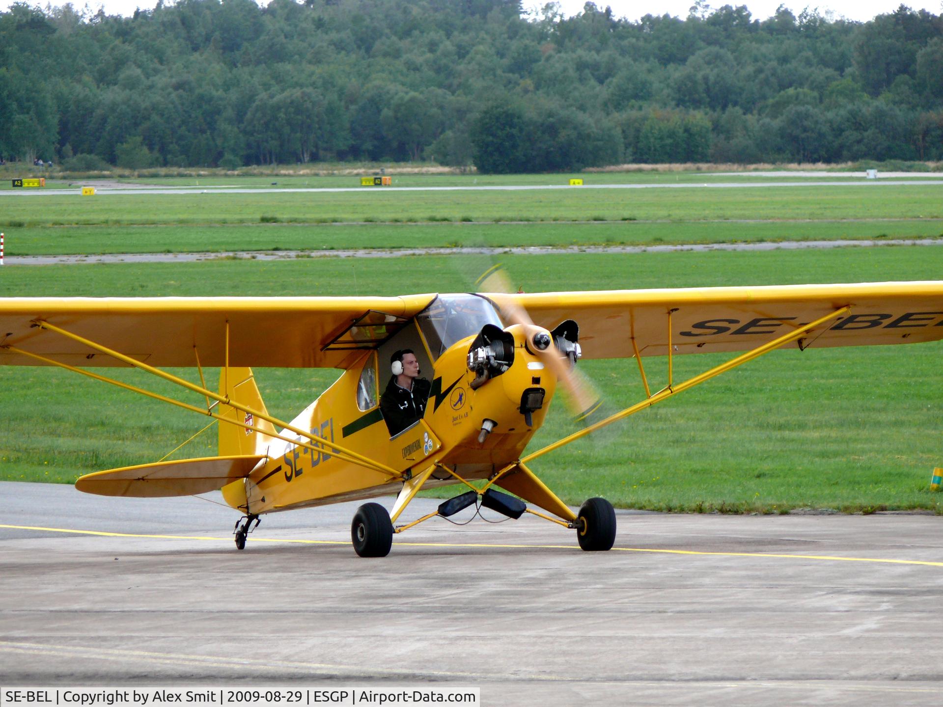 SE-BEL, 1943 Piper L-4H Grasshopper (J3C-65D) C/N 10951, Piper J3C-65 Cub SE-BEL Göteborgs VeteranFlygsällska