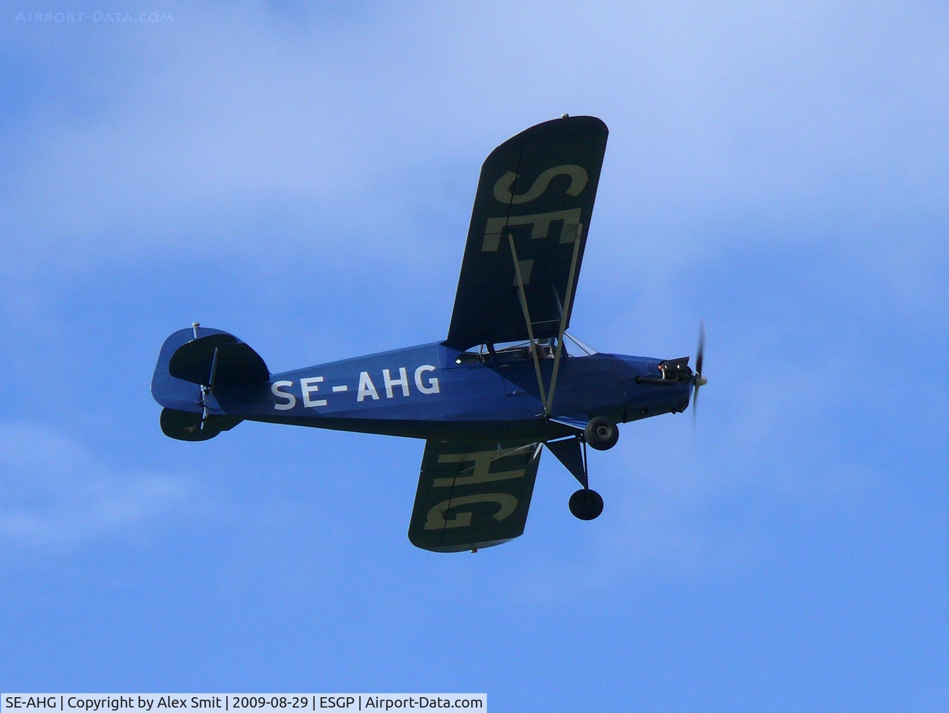 SE-AHG, 1938 Götaverken GV-38 C/N 8-860, Götaverken GV-38 SE-AHG Göteborgs VeteranFlygsällska