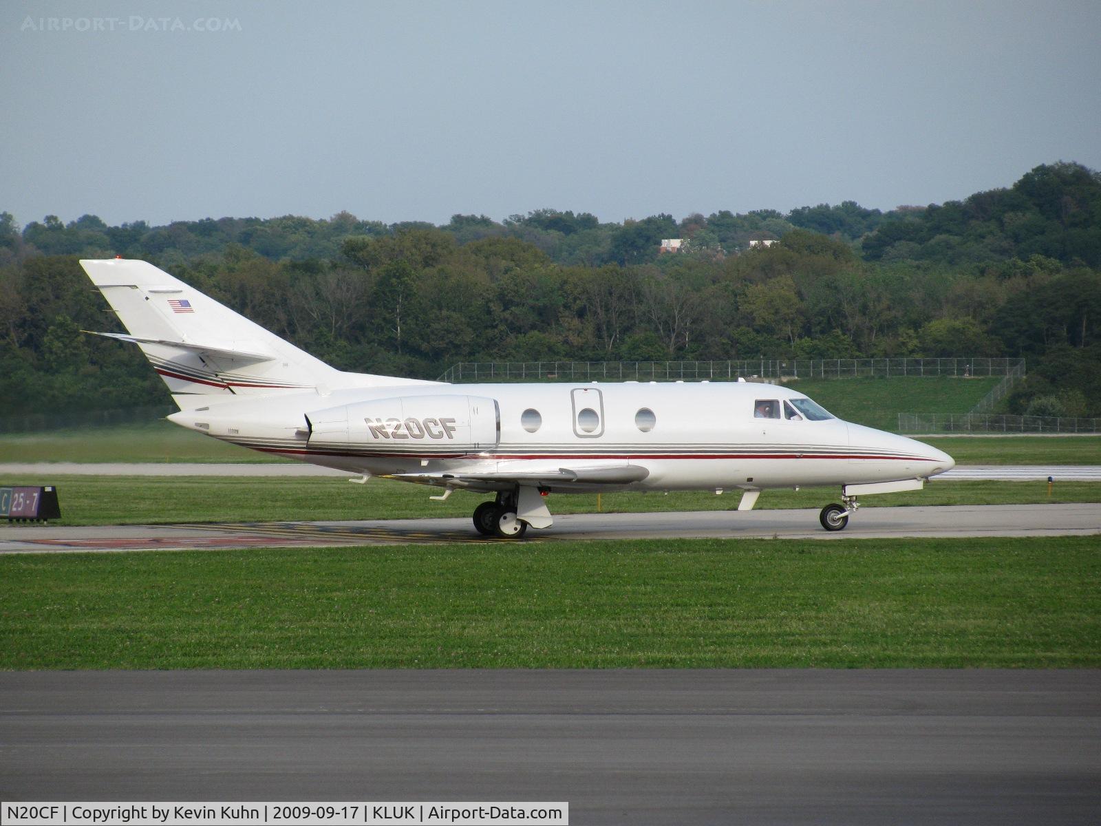 N20CF, 1977 Dassault Falcon 10 C/N 106, Falcon