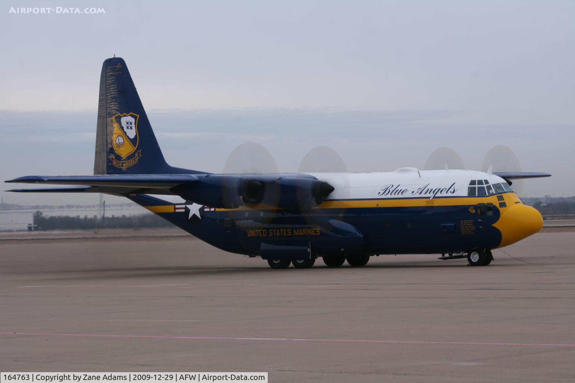 164763, 1992 Lockheed C-130T Hercules C/N 382-5258, US Navy Blue Angels C-130 