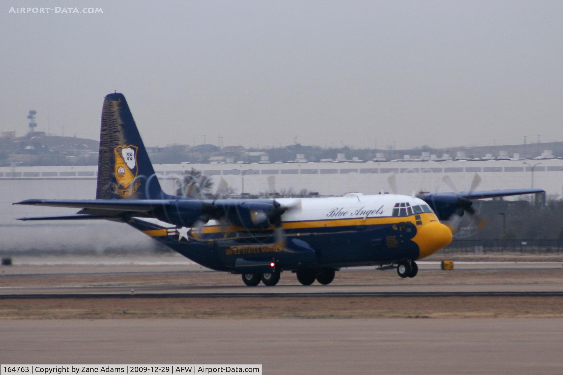 164763, 1992 Lockheed C-130T Hercules C/N 382-5258, US Navy Blue Angels C-130 