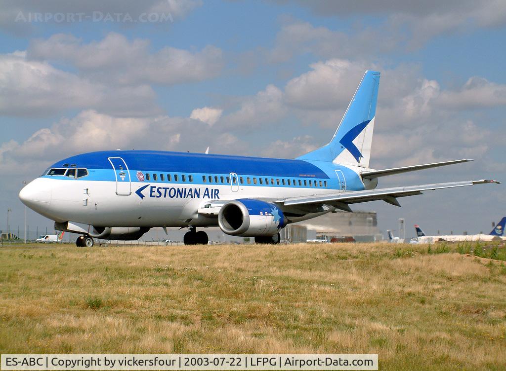ES-ABC, 1995 Boeing 737-5Q8 C/N 26324, Estonian Air