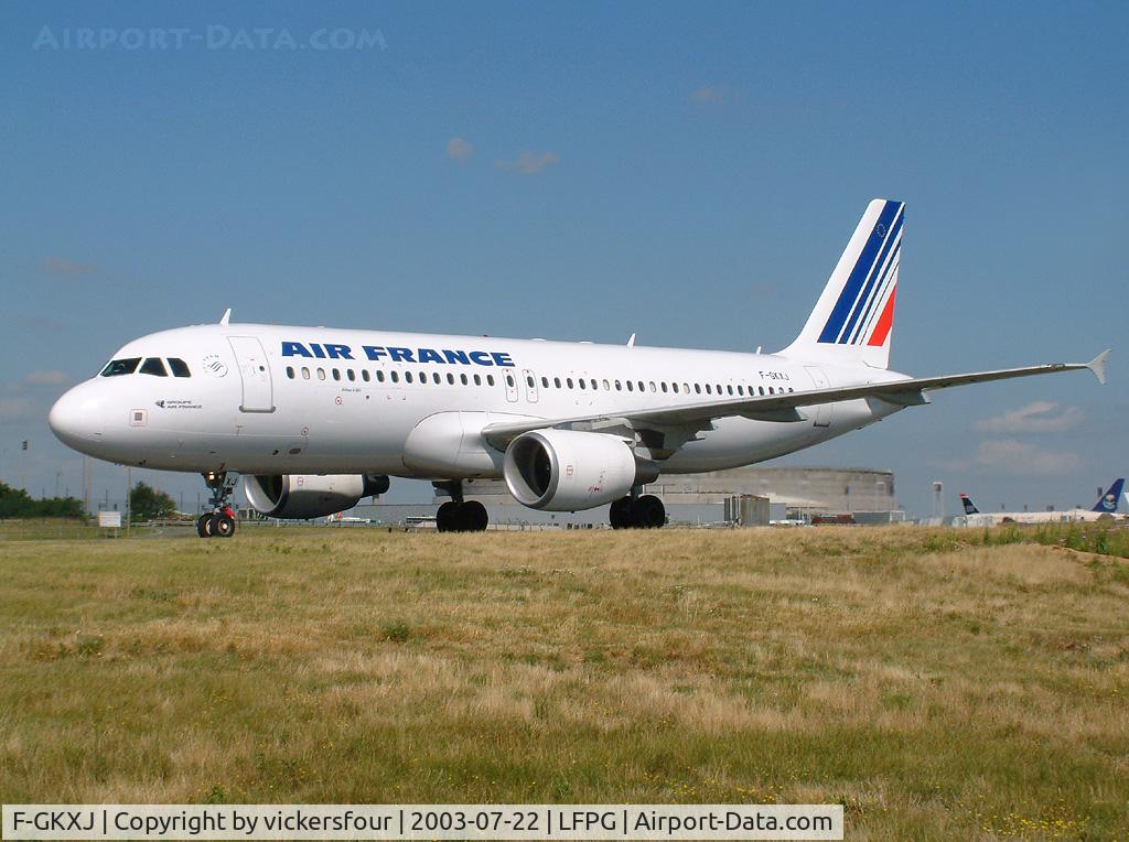 F-GKXJ, 2002 Airbus A320-214 C/N 1900, Air France