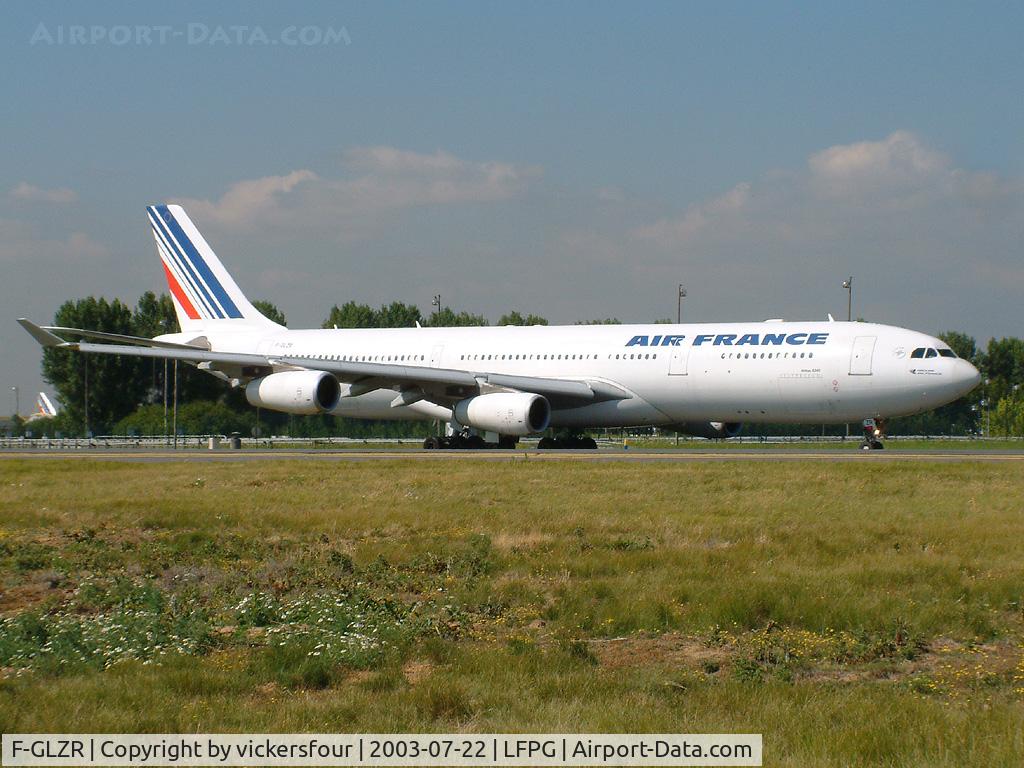 F-GLZR, 1999 Airbus A340-313X C/N 307, Air France