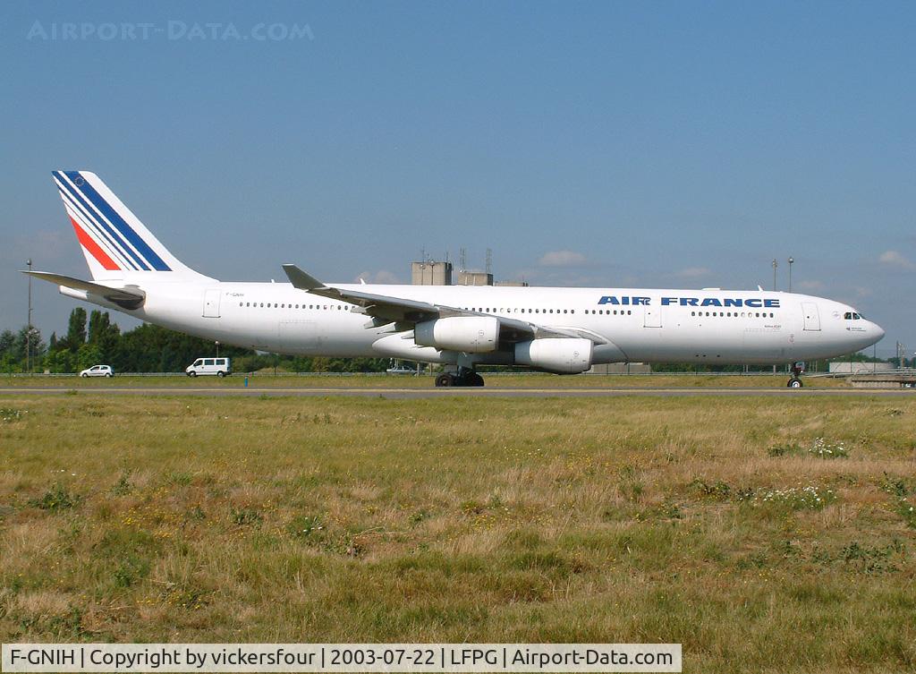 F-GNIH, 2000 Airbus A340-313X C/N 373, Air France