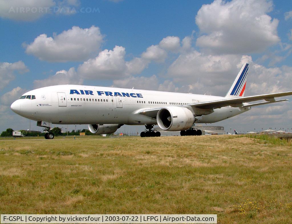 F-GSPL, 2000 Boeing 777-228/ER C/N 30457, Air France
