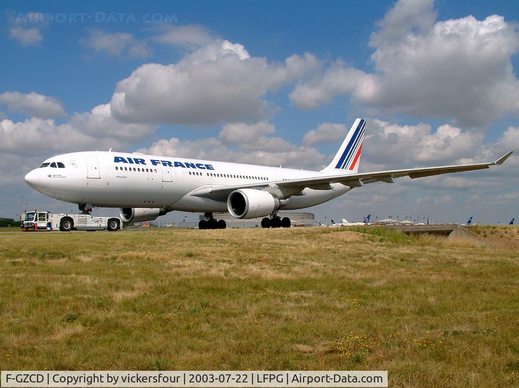 F-GZCD, 2002 Airbus A330-203 C/N 458, Air France