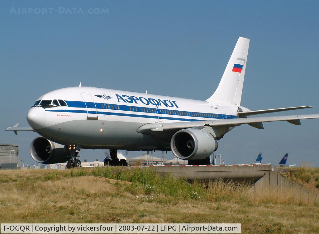 F-OGQR, 1991 Airbus A310-304 C/N 593, Aeroflot