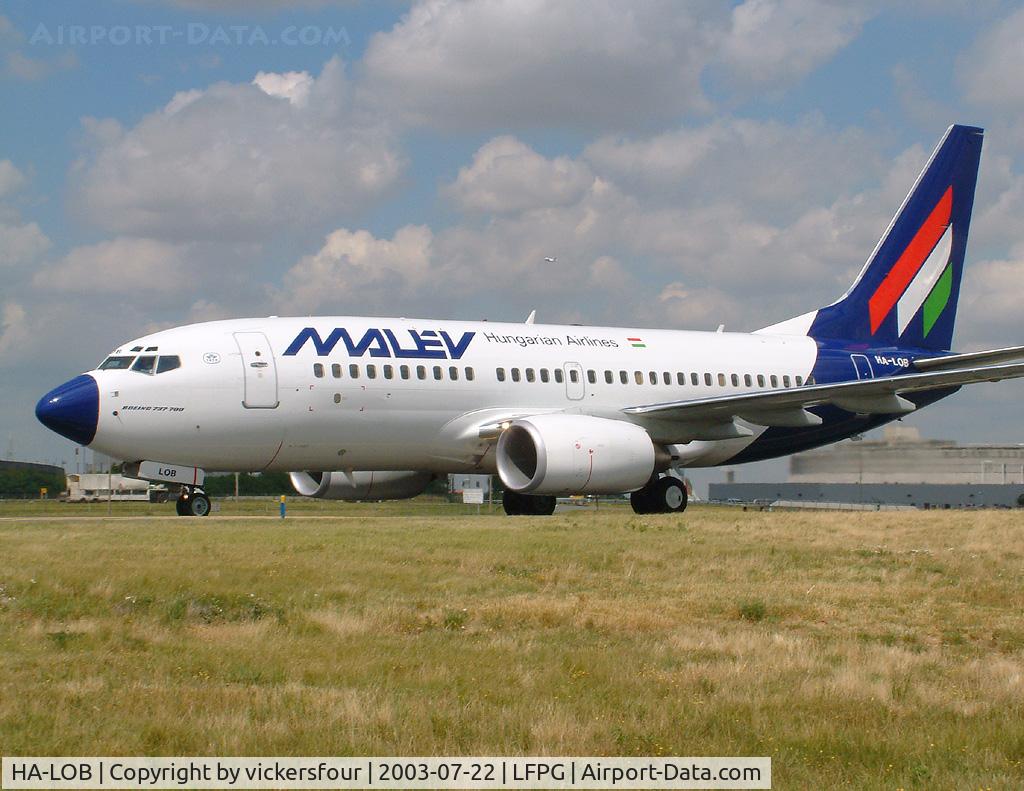 HA-LOB, 2003 Boeing 737-7Q8 C/N 29346, Malev