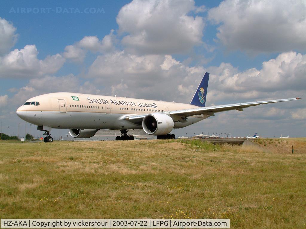 HZ-AKA, 1997 Boeing 777-268/ER C/N 28344, Saudia Airlines