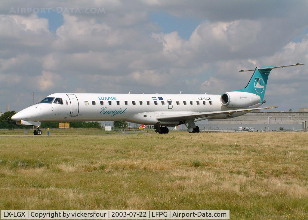 LX-LGX, 1999 Embraer EMB-145LU (ERJ-145LU) C/N 145147, Luxair