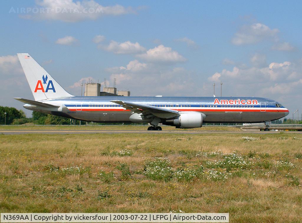 N369AA, 1992 Boeing 767-323 C/N 25196, American Airlines