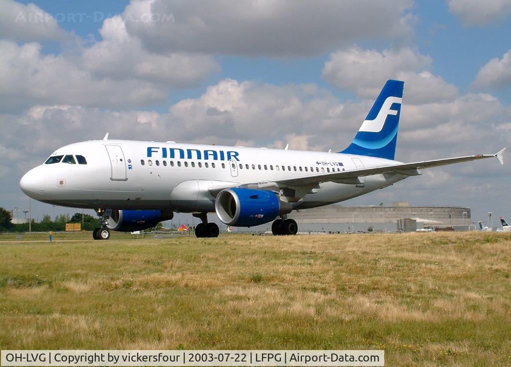OH-LVG, 2003 Airbus A319-112 C/N 1916, Finnair