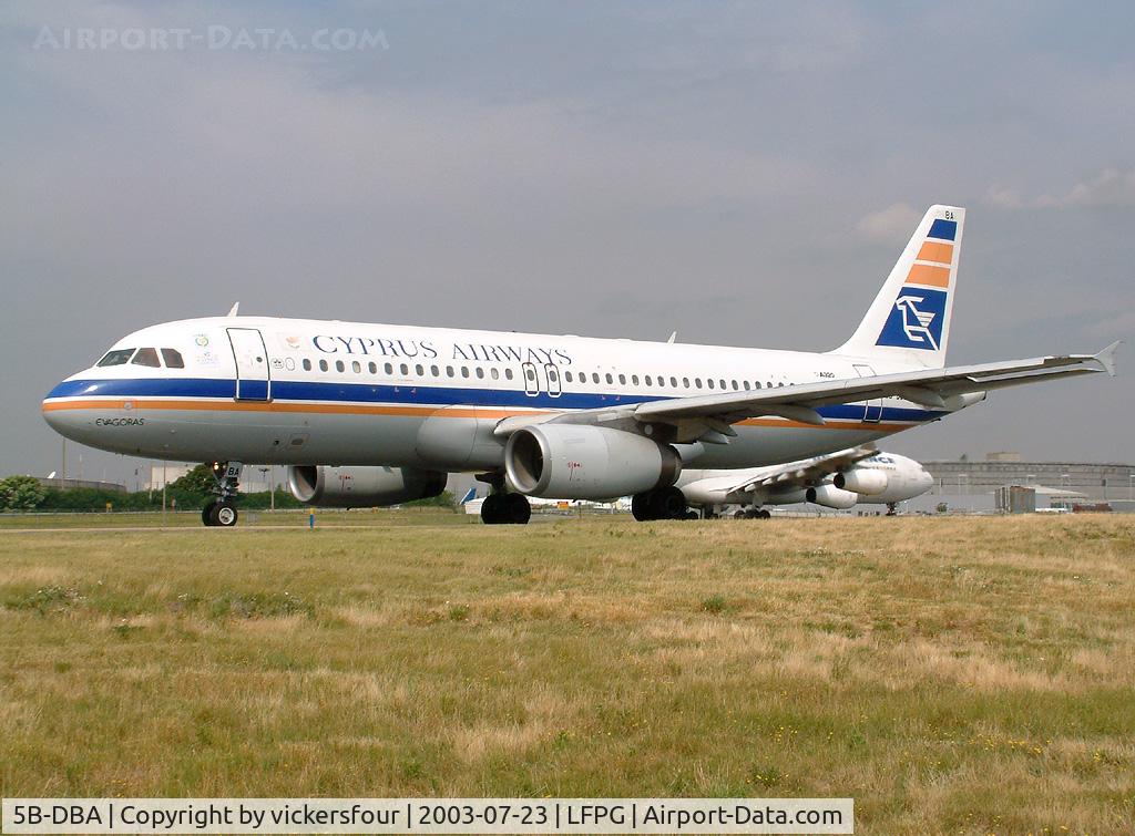 5B-DBA, 1991 Airbus A320-231 C/N 180, Cyprus Airways