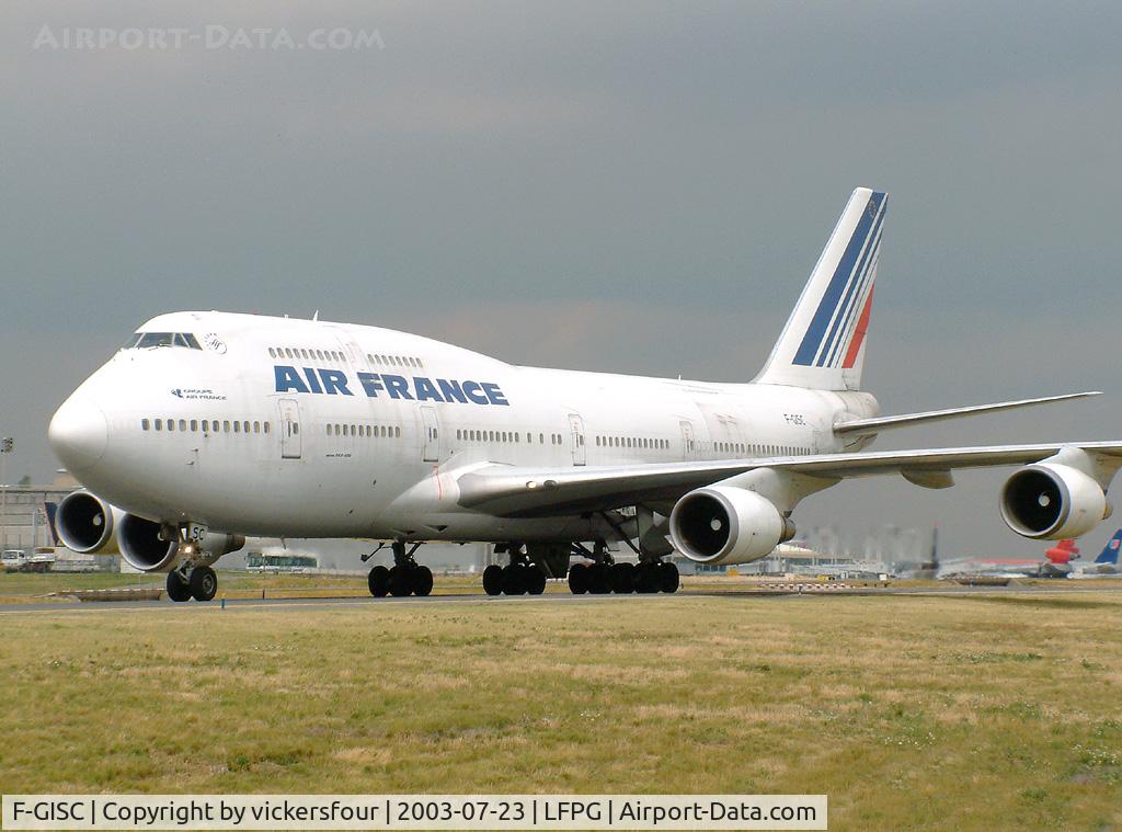 F-GISC, 1992 Boeing 747-428M C/N 25599, Air France