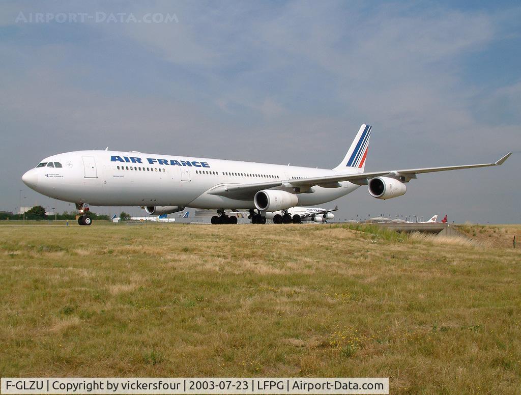 F-GLZU, 2000 Airbus A340-313X C/N 377, Air France