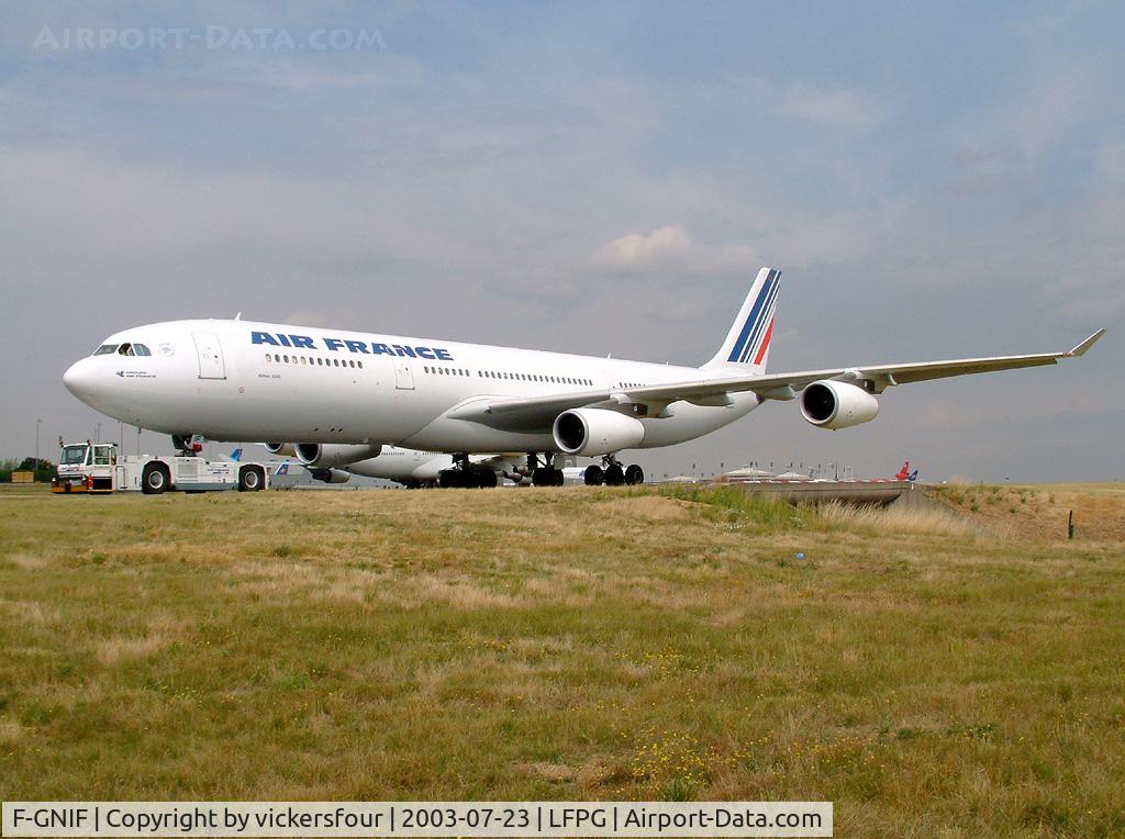 F-GNIF, 1997 Airbus A340-313X C/N 168, Air France