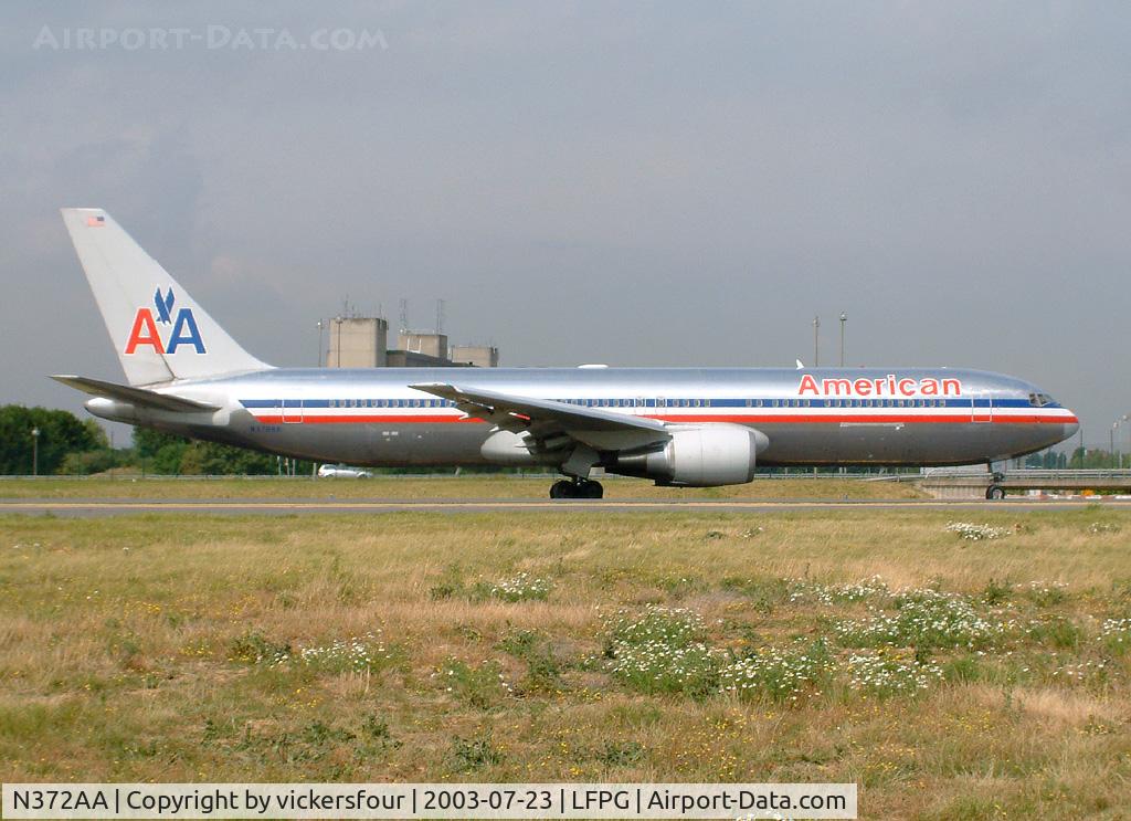 N372AA, 1992 Boeing 767-323 C/N 25199, American Airlines