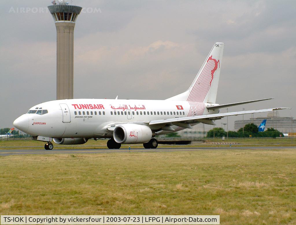 TS-IOK, 1999 Boeing 737-6H3 C/N 29496, Tunis Air