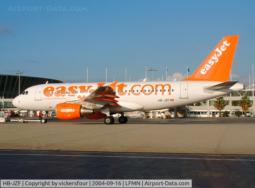 HB-JZF, 2004 Airbus A319-111 C/N 2184, Easyjet Swiss