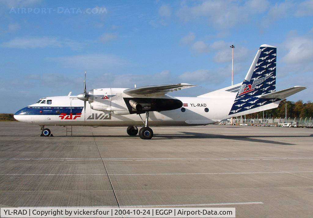 YL-RAD, 1985 Antonov An-26B C/N 47313909, Raf-Avia