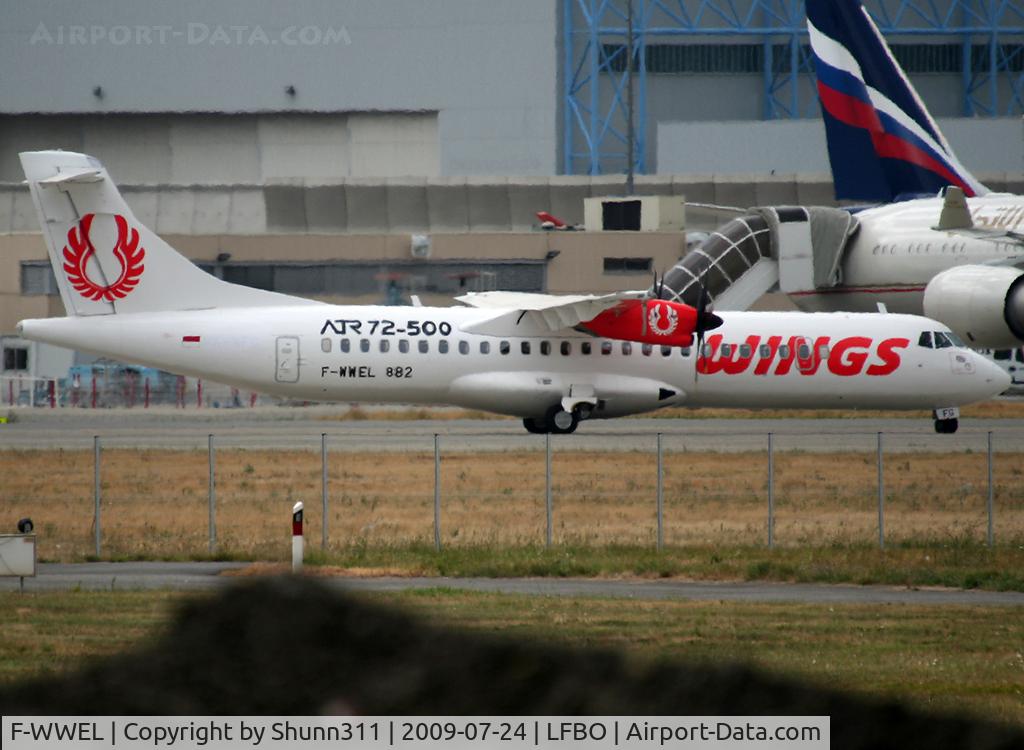 F-WWEL, 2009 ATR 72-212A C/N 882, C/n 0882 - To be 9M-JFG