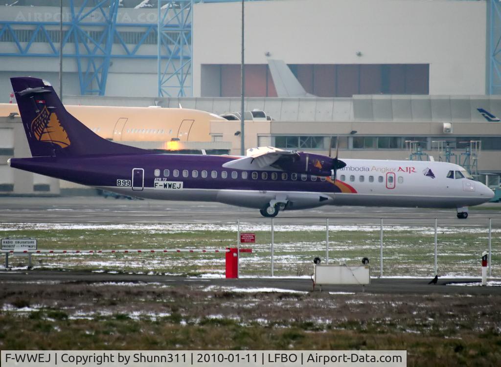 F-WWEJ, 2010 ATR 72-212A C/N 899, C/n 899 - Vietnam Airlines subsidiary...