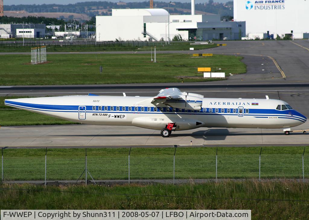 F-WWEP, 2008 ATR 72-212A C/N 799, C/n 799 - Go out from paintshop without tail...