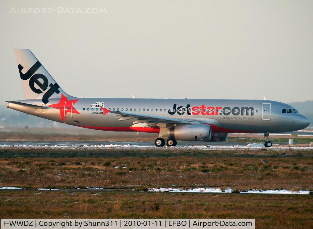 F-WWDZ, 2009 Airbus A320-232 C/N 4178, C/n 4178 - To be 9V-JSI