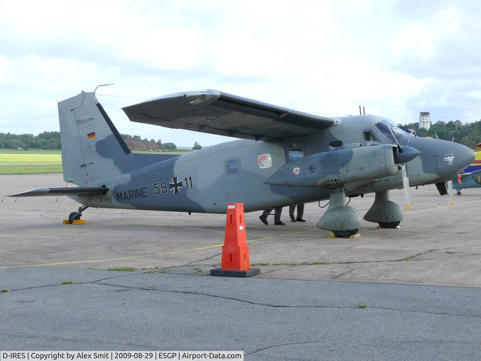 D-IRES, Dornier Do-28D-2 Skyservant C/N 4186, Dornier Do28D-2 Skyservant D-IRES painted as German Navy 59+11