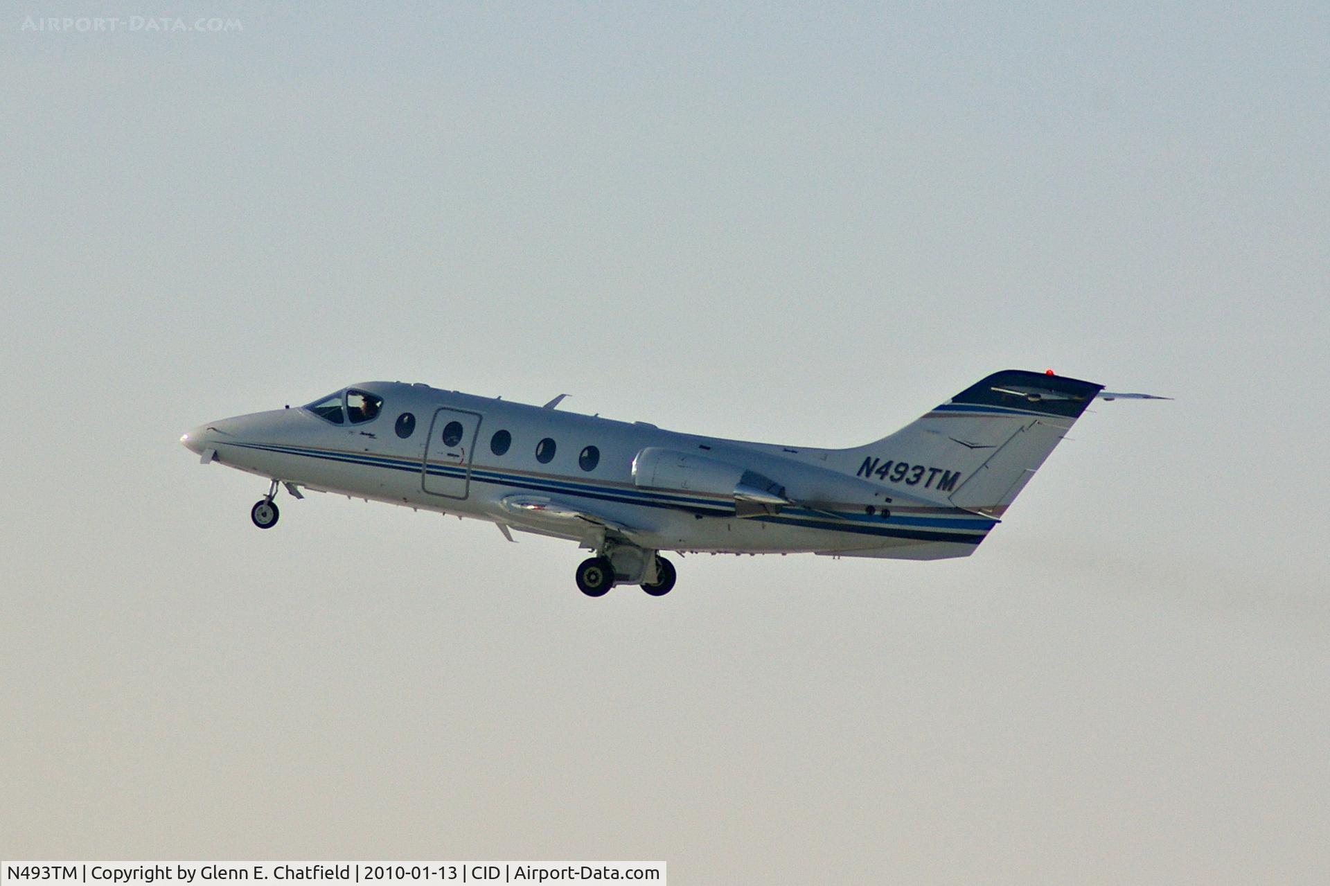 N493TM, Hawker Beechcraft 400A Beechjet C/N RK-582, Departing runway 13