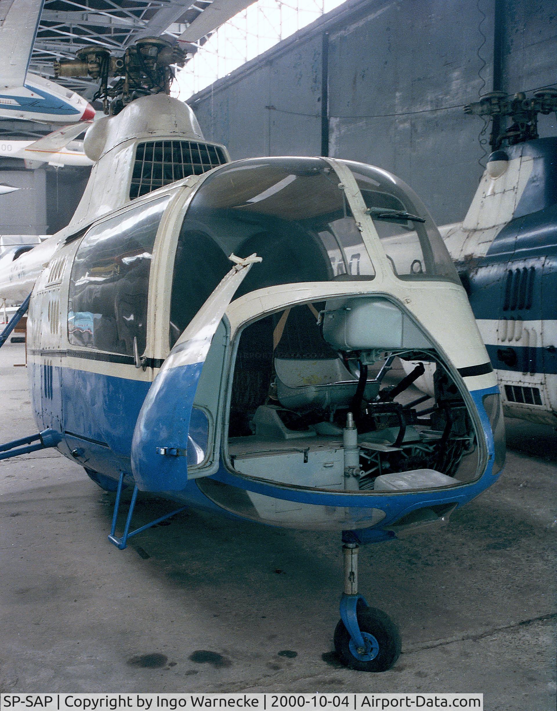 SP-SAP, PZL-Swidnik SM-2 C/N S2-02016, Wytwornia Sprzetu Komunikacyjnego SM-2 at the Muzeum Lotnictwa i Astronautyki, Krakow