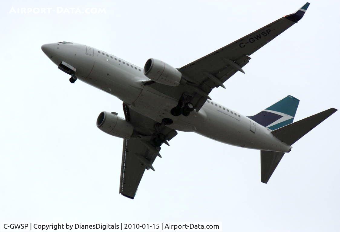 C-GWSP, 2009 Boeing 737-7CT C/N 36693, Toronto Airport