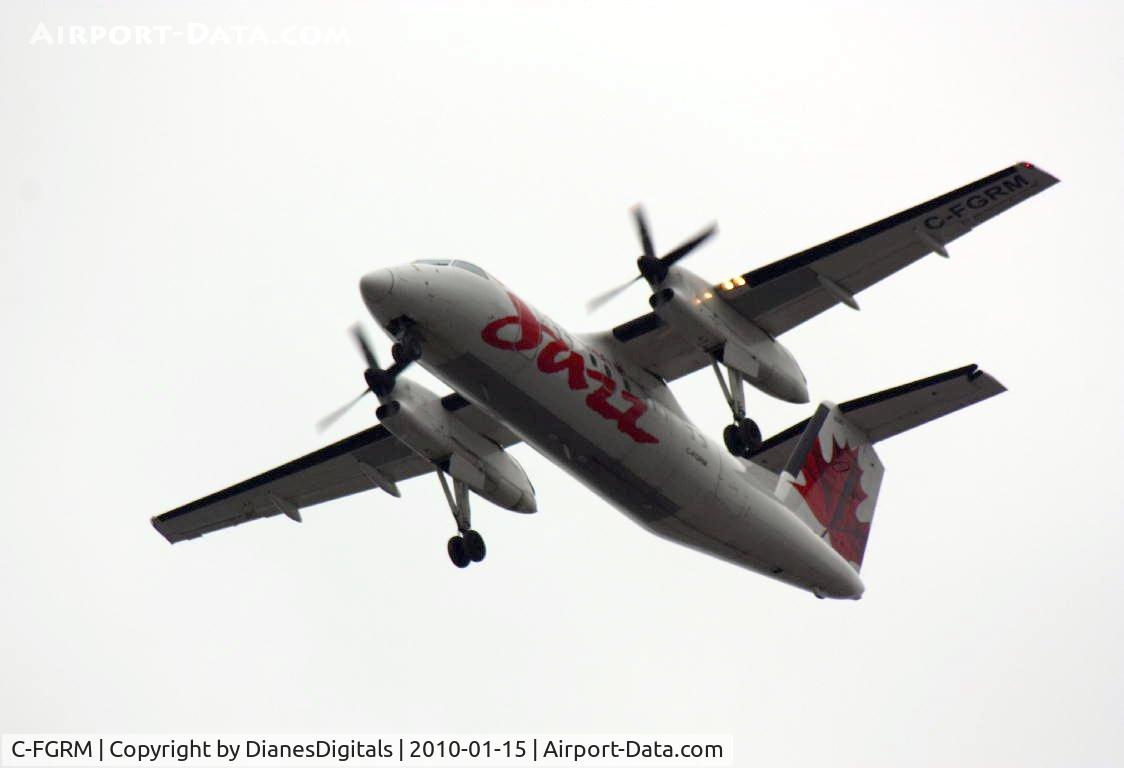 C-FGRM, 1990 De Havilland Canada DHC-8-102 Dash 8 C/N 199, Toronto Airport