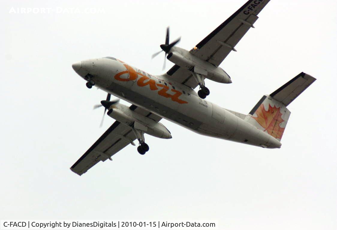 C-FACD, 1989 De Havilland Canada DHC-8-102 Dash 8 C/N 150, Toronto Airport