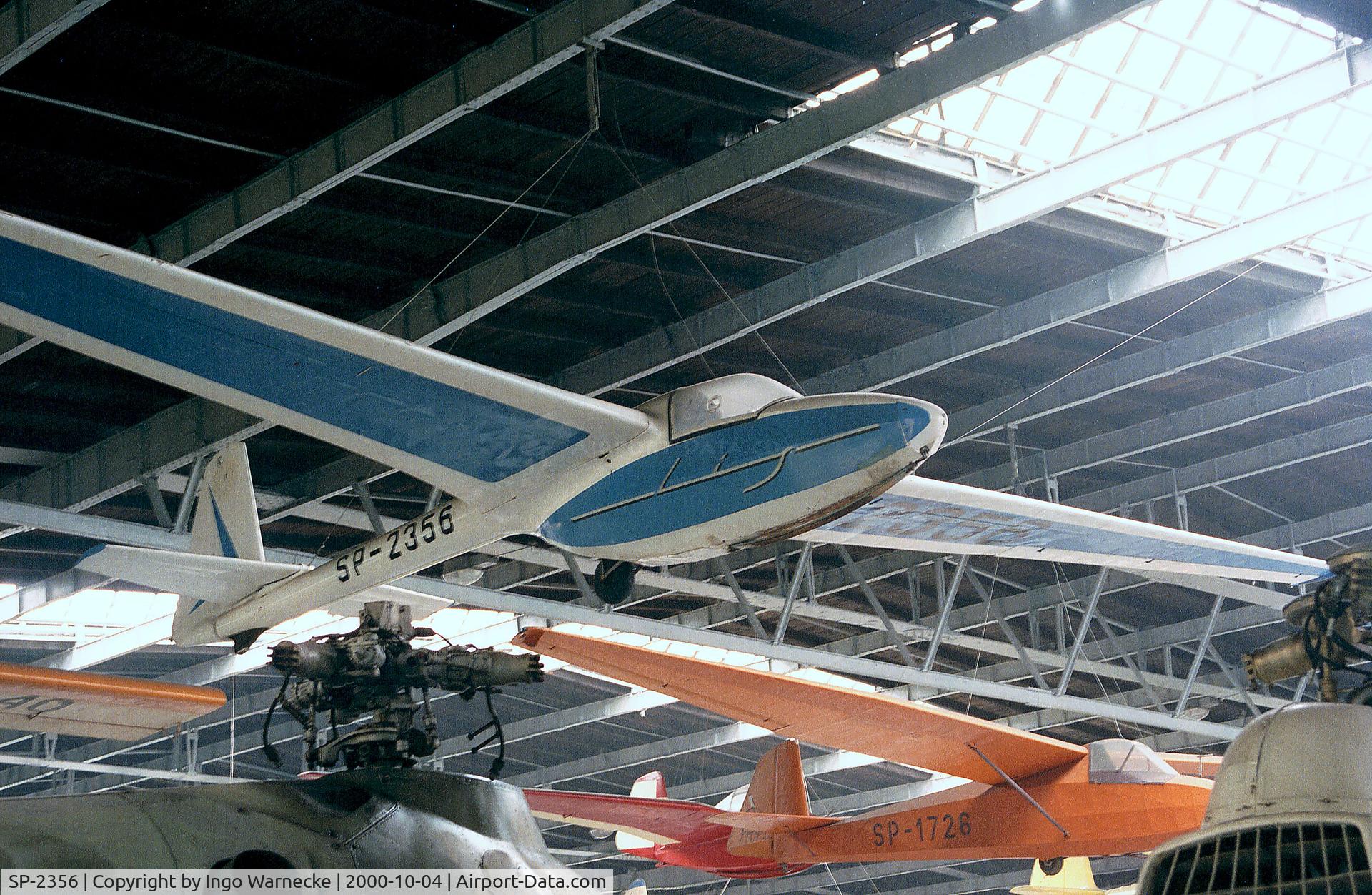 SP-2356, PZL-Bielsko SZD-25A Lis C/N 740, Szybowcowy Zaklad Doswiadczalny SZD-25A Lis at the Muzeum Lotnictwa i Astronautyki, Krakow