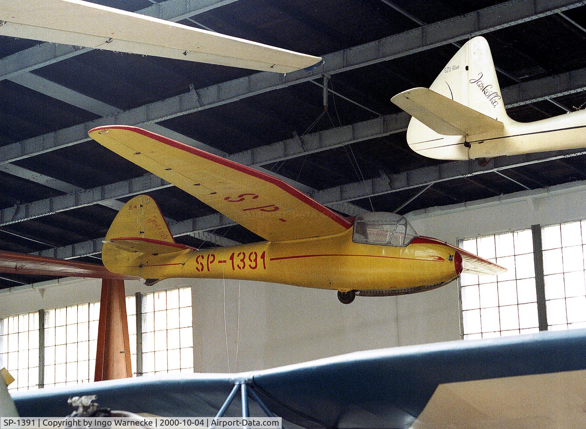 SP-1391, 1953 Instytut Szybownictwa IS-4 Jastrzab C/N 017, Instytut Szybownictwa IS-4 Jastrzab at the Muzeum Lotnictwa i Astronautyki, Krakow